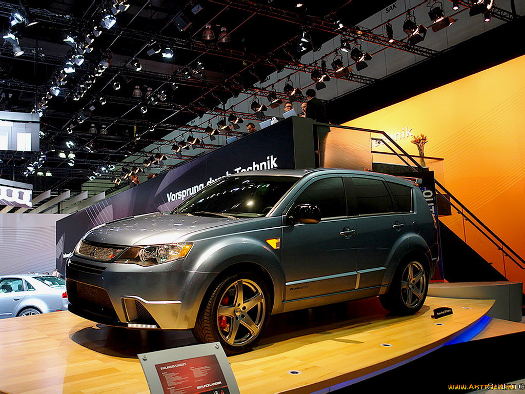 mitsubishi, evolander, concept, 